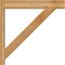 Ekena Millwork Traditional Block Rough Sawn Outlooker, Western Red Cedar, 6"W x 32"D x 32"H OUT06X32X32TRA05RWR - alternate 3